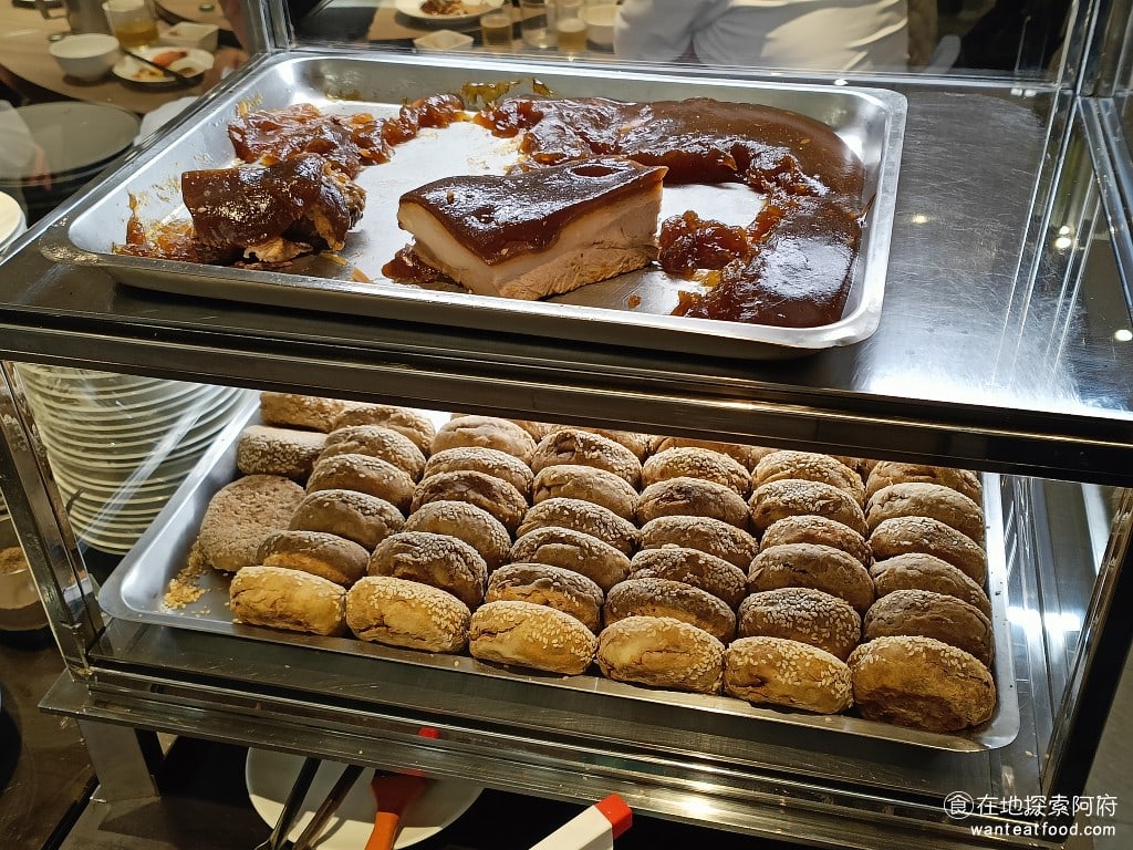 都一處 內湖店 內湖美食 中式料理 招牌的醬肉燒餅 @在地老饕阿府
