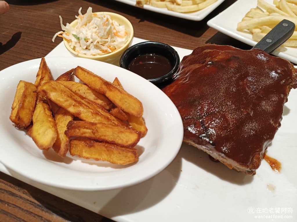 美式料理 FRIDAYS 星期五 美麗華 美麗華店 炭烤豬肋排 法士達 漢堡 雙醬 TGI 美式風格
