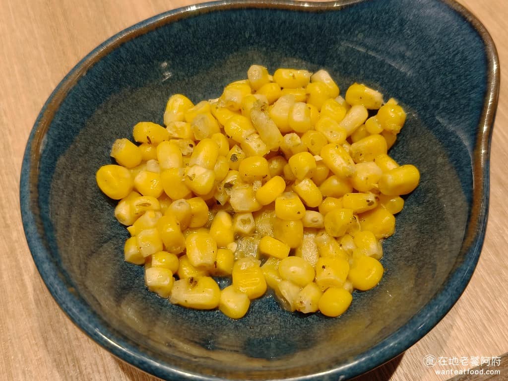 麵屋一燈信義新光A11店 麵屋一燈信義新光A11店菜單 麵屋一燈信義新光A11店推薦 奶油玉米 @在地老饕阿府