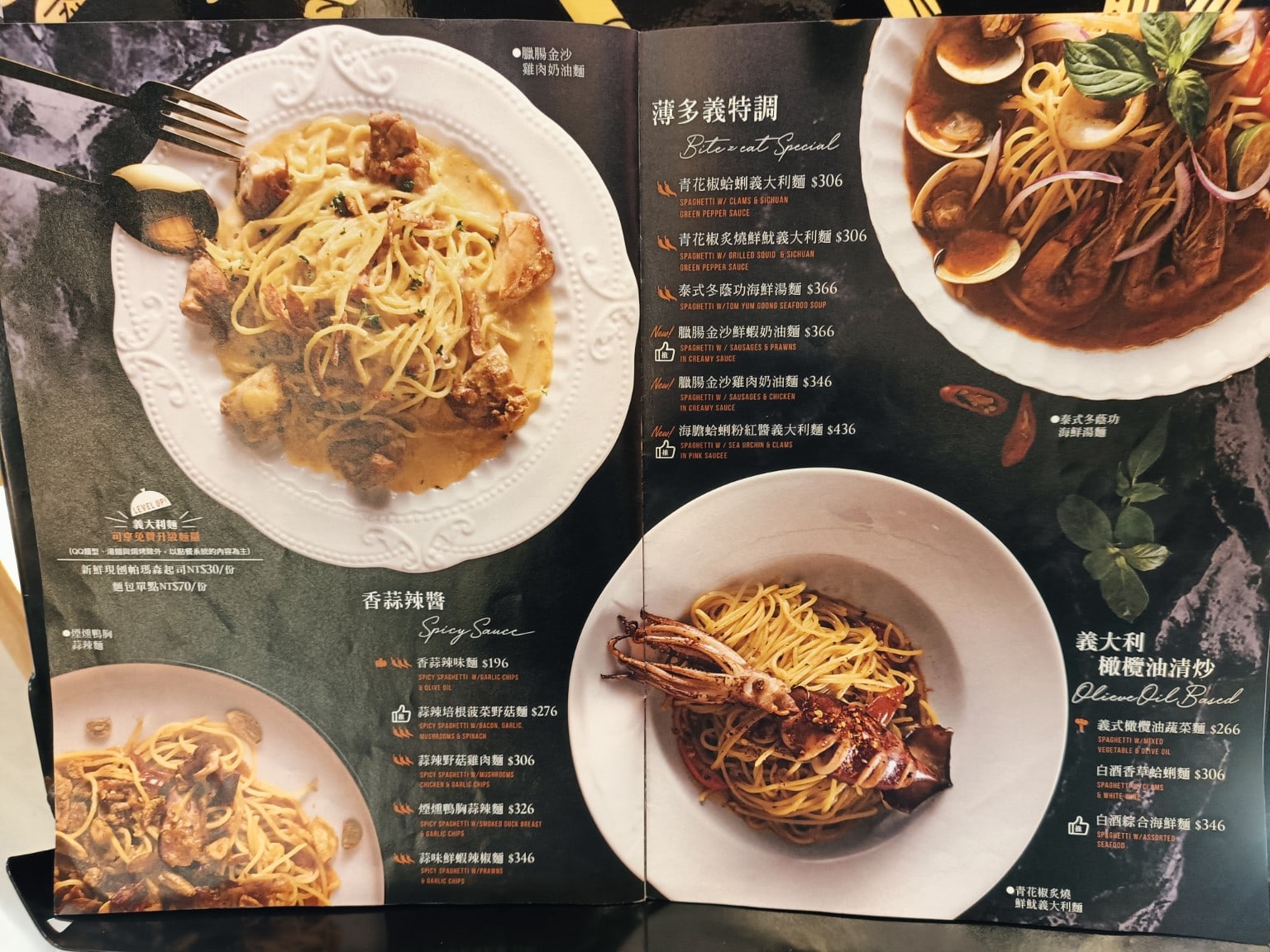 薄多義義式手工披薩微風南山店 信義區美食 義式料理 店家菜單