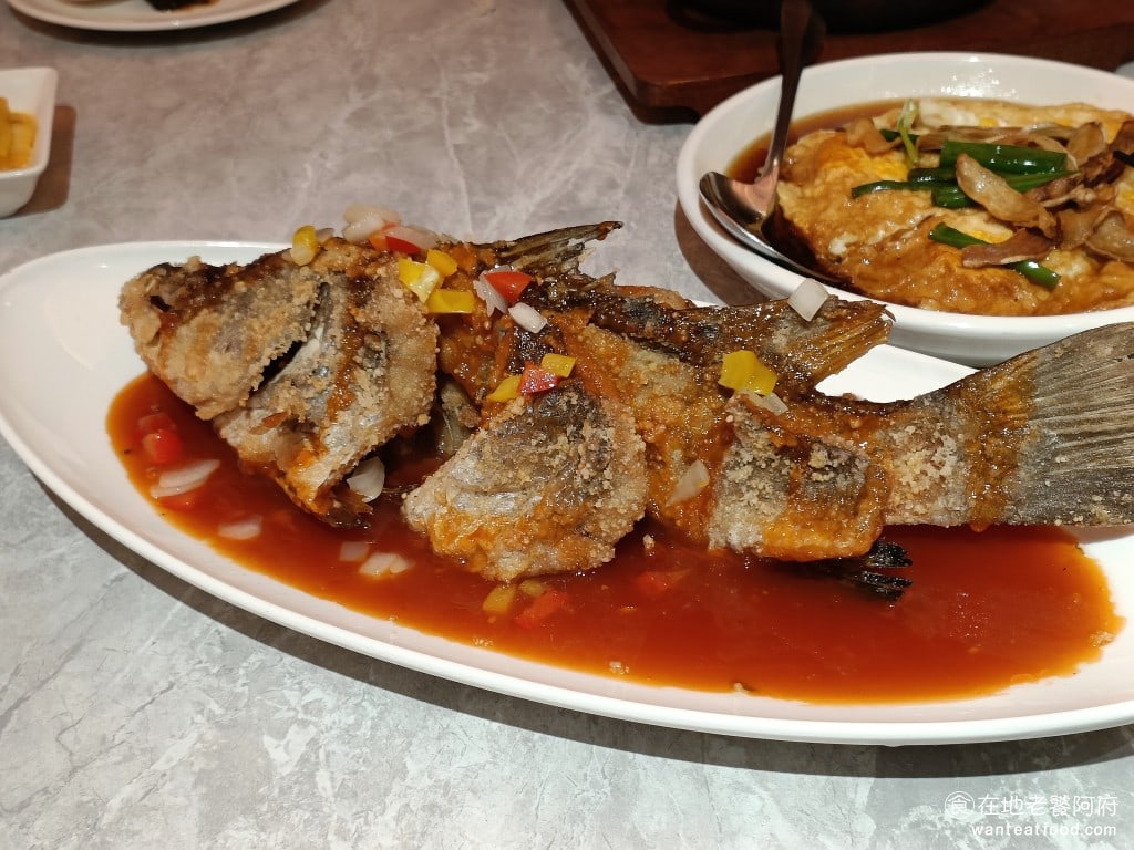 台式料理 台灣料理 中式料理 熱炒 合菜 王品集團 古早味 糖醋鱸魚 @在地老饕阿府