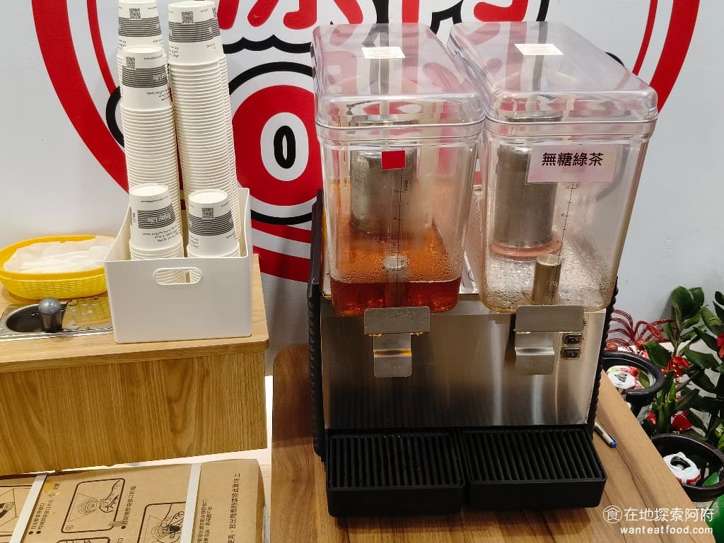 新牛屋(牛一牛)厚切牛排-內湖店 牛一牛厚切牛排-內湖店 內湖美食 美式料理 無糖綠茶和無糖紅茶 @在地老饕阿府